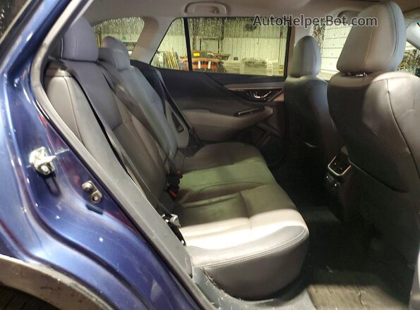 4S4BTANC4L3202086 2020 SUBARU OUTBACK Синий Вид задних сидений