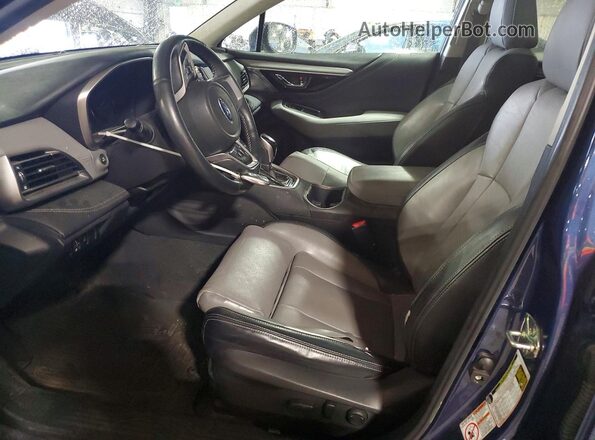 4S4BTANC4L3202086 2020 SUBARU OUTBACK Синий Вид салона спереди