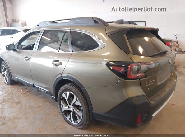 4S4BTANC4N3134696 2022 SUBARU OUTBACK Зеленый Задняя левая четверть