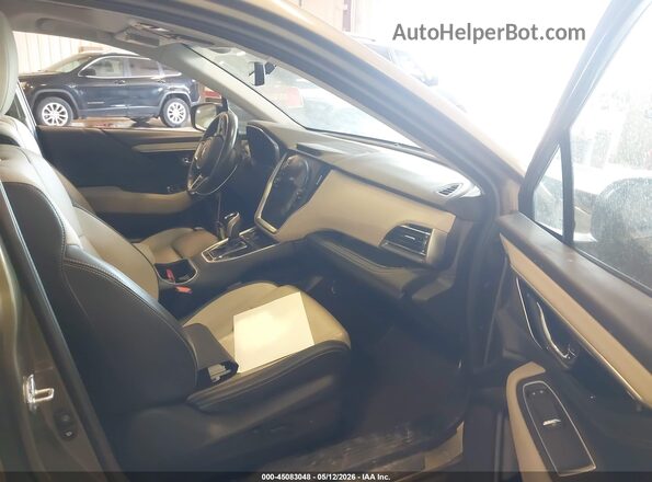 4S4BTANC4N3134696 2022 SUBARU OUTBACK Зеленый Вид салона спереди