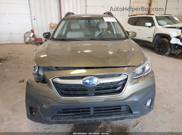 4S4BTANC4N3134696 2022 SUBARU OUTBACK Зеленый Вид щитка приборов