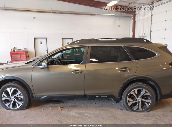 4S4BTANC4N3134696 2022 SUBARU OUTBACK Зеленый Панорамный вид салона 360°