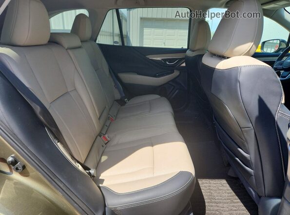 4S4BTANC4R3168403 2024 SUBARU OUTBACK Green Вид задніх сидінь
