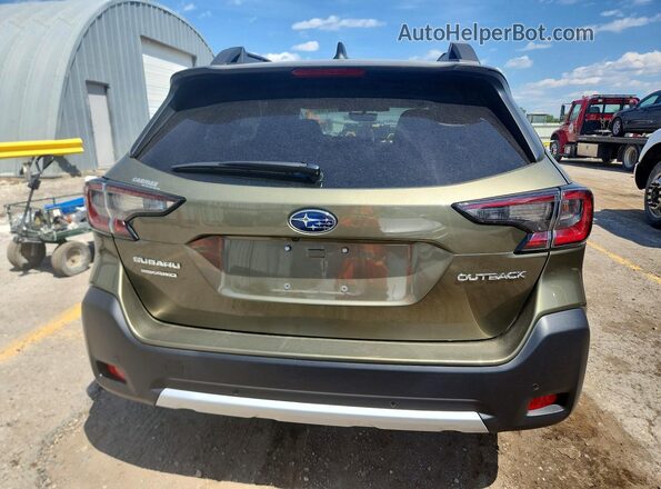 4S4BTANC4R3168403 2024 SUBARU OUTBACK Green Вид ззаду