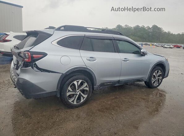 4S4BTANC5L3208480 2020 SUBARU OUTBACK Серебряный Задняя правая четверть