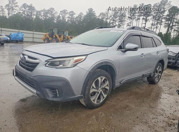 4S4BTANC5L3208480 2020 SUBARU OUTBACK Серебряный Передняя левая четверть