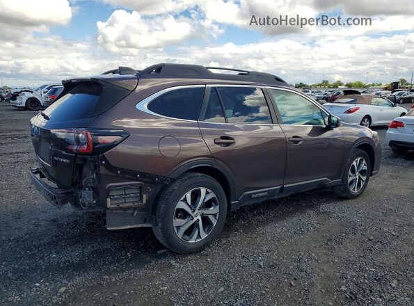 4S4BTANC5N3211642 2022 SUBARU OUTBACK Коричневый Задняя правая четверть