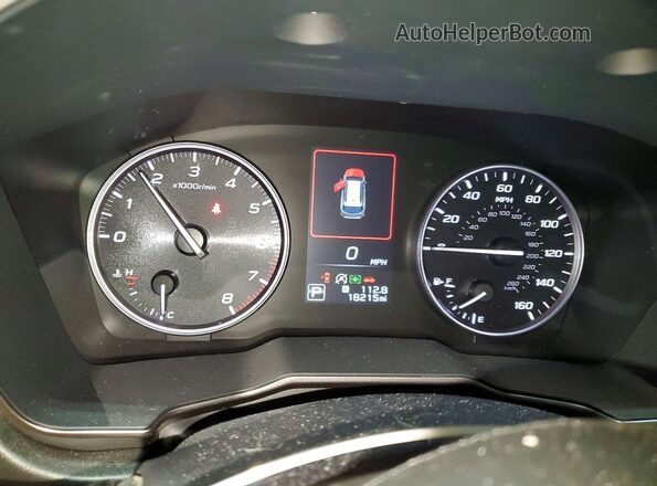 4S4BTANC5R3192306 2024 SUBARU OUTBACK Blue Widok zestawu wskaźników