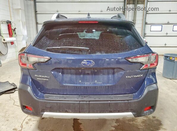 4S4BTANC5R3192306 2024 SUBARU OUTBACK Blue Widok z tyłu