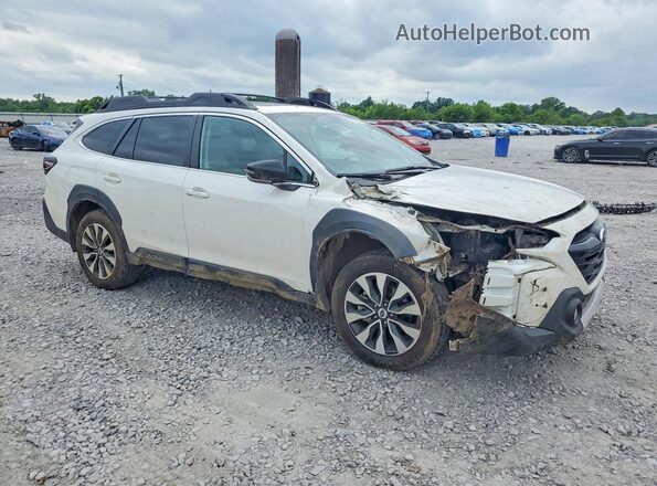 4S4BTANC5R3196405 2024 SUBARU OUTBACK White Передня права чверть