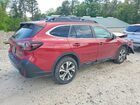 2022 Subaru Outback Limited Red vin: 4S4BTANC6N3158238