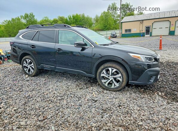 4S4BTANC8M3138216 2021 SUBARU OUTBACK Black Передня права чверть