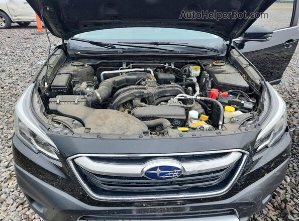 4S4BTANC8M3138216 2021 SUBARU OUTBACK Black Вид задньої частини салону