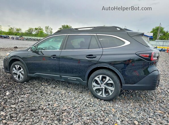 4S4BTANC8M3138216 2021 SUBARU OUTBACK Black Задня ліва чверть