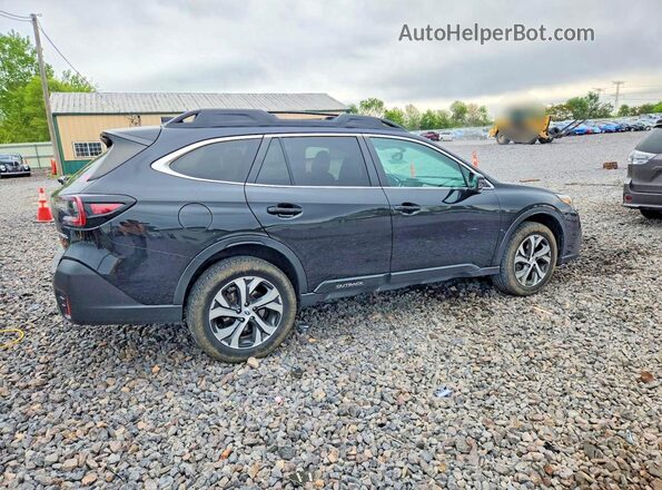 4S4BTANC8M3138216 2021 SUBARU OUTBACK Black Задня права чверть