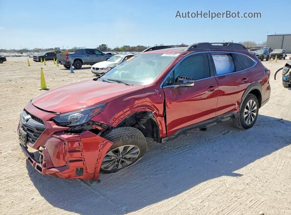 4S4BTANC8S3331964 2025 SUBARU OUTBACK Burgundy Przód lewy