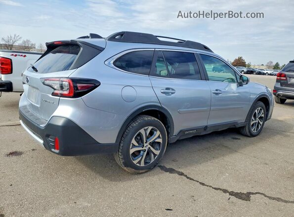 4S4BTANC9M3173430 2021 SUBARU OUTBACK Silver Tył prawy
