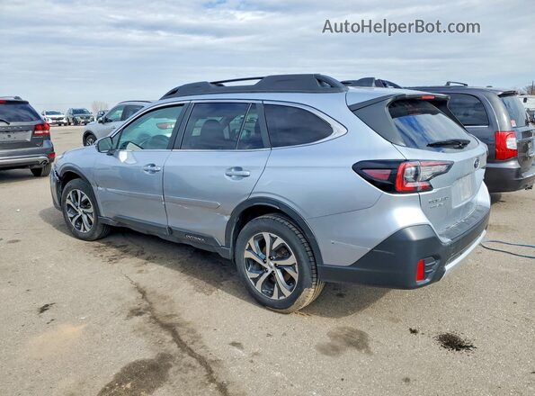 4S4BTANC9M3173430 2021 SUBARU OUTBACK Silver Tył lewy