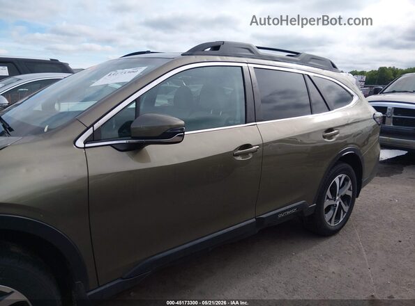 4S4BTANCXL3249283 2020 SUBARU OUTBACK Зеленый Панорамный вид салона 360°