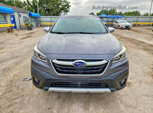 4S4BTAPC2M3123191 2021 SUBARU OUTBACK Gray Widok z przodu