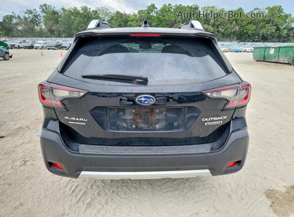 4S4BTAPC3R3238759 2024 SUBARU OUTBACK Черный Вид сзади