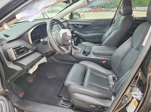 4S4BTAPC3R3238759 2024 SUBARU OUTBACK Черный Вид салона спереди