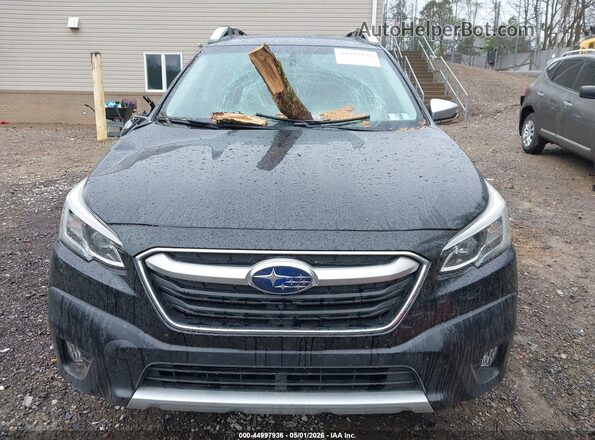 4S4BTAPC4L3227809 2020 SUBARU OUTBACK Черный Вид задней части салона