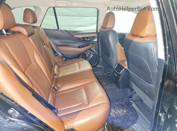 4S4BTAPC5L3246546 2020 SUBARU OUTBACK Black Widok tylnych siedzeń
