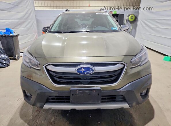 4S4BTAPC5N3236277 2022 SUBARU OUTBACK Green წინა ხედი