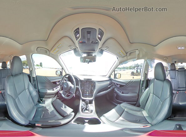 4S4BTAPC7P3213330 2023 SUBARU OUTBACK Белый Панорамный вид салона 360°