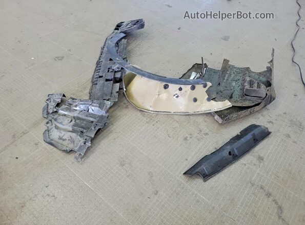 4S4BTAPCXN3149829 2022 SUBARU OUTBACK Зеленый Вид подкапотного пространства