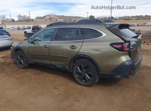 4S4BTGJD2N3243840 2022 SUBARU OUTBACK Зеленый Задняя левая четверть