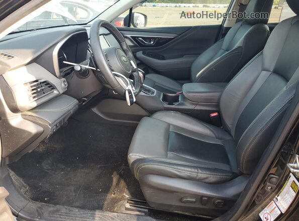 4S4BTGKD0L3173475 2020 SUBARU OUTBACK Черный Вид салона спереди