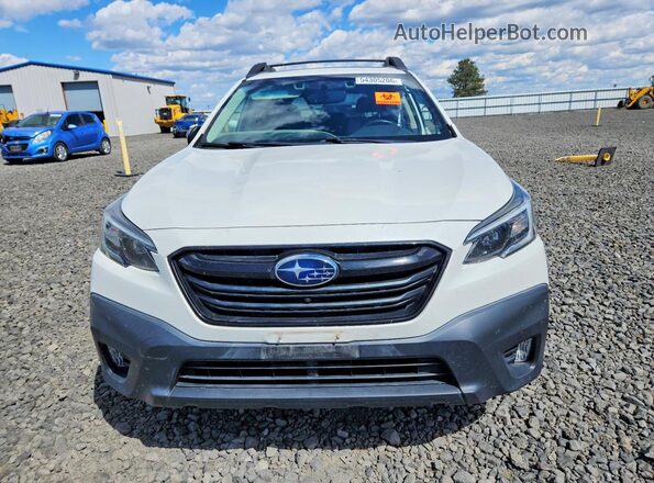 4S4BTGKD9L3126901 2020 SUBARU OUTBACK White Vista frontal