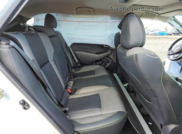 4S4BTGKD9L3126901 2020 SUBARU OUTBACK White Vista interior trasera