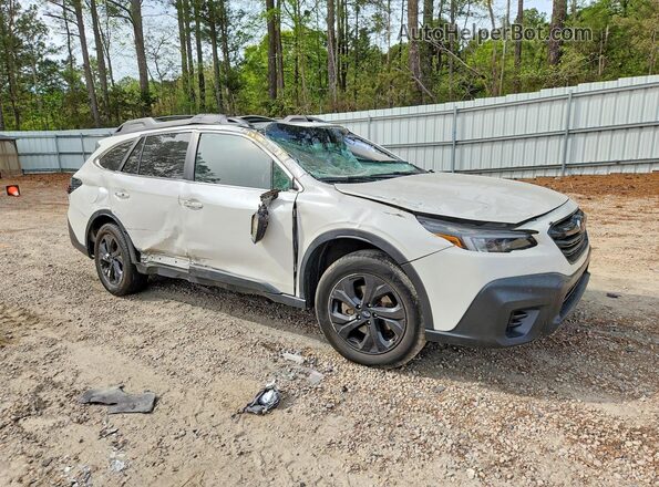 4S4BTGLD1N3104053 2022 SUBARU OUTBACK White Передня права чверть