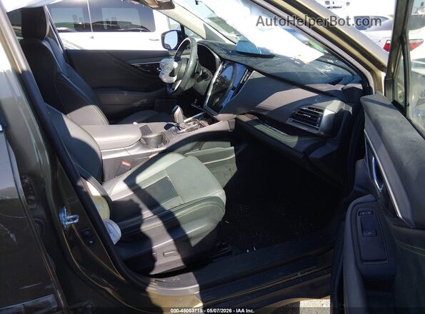 4S4BTGLD4M3140348 2021 SUBARU OUTBACK Зеленый Вид салона спереди
