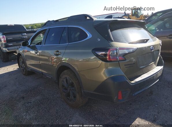 4S4BTGLD4M3140348 2021 SUBARU OUTBACK Зеленый Задняя левая четверть
