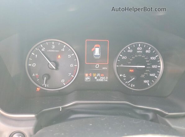 4S4BTGLD7P3213989 2023 SUBARU OUTBACK Gray Widok zestawu wskaźników