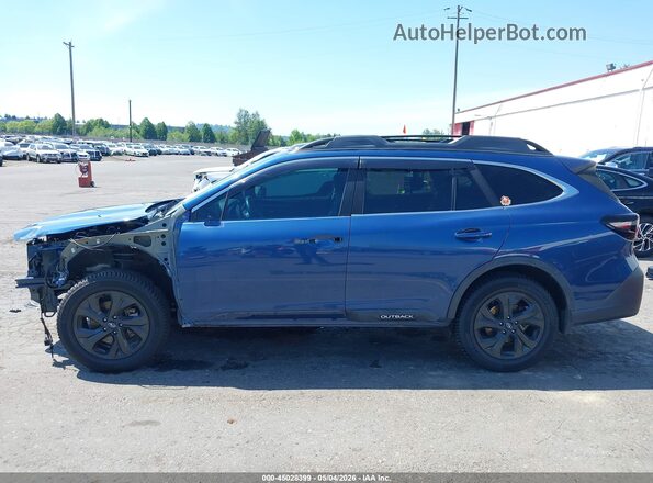 4S4BTGLD9M3117244 2021 SUBARU OUTBACK Синий 