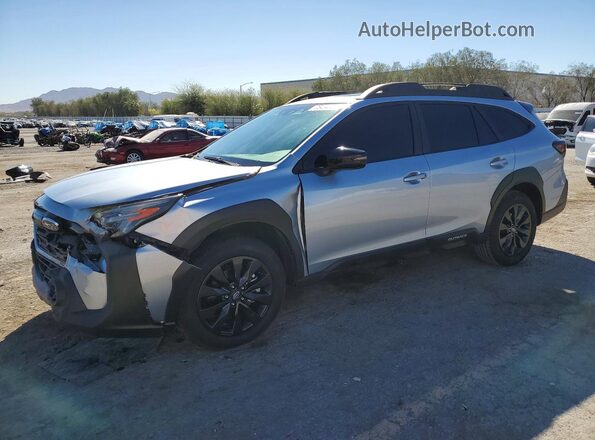 4S4BTGLD9P3164360 2023 SUBARU OUTBACK Серебряный Передняя левая четверть