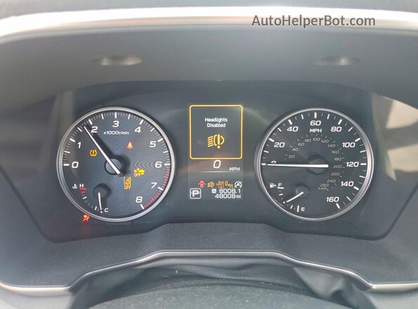 4S4BTGLD9R3196664 2024 SUBARU OUTBACK Green Instrument cluster view