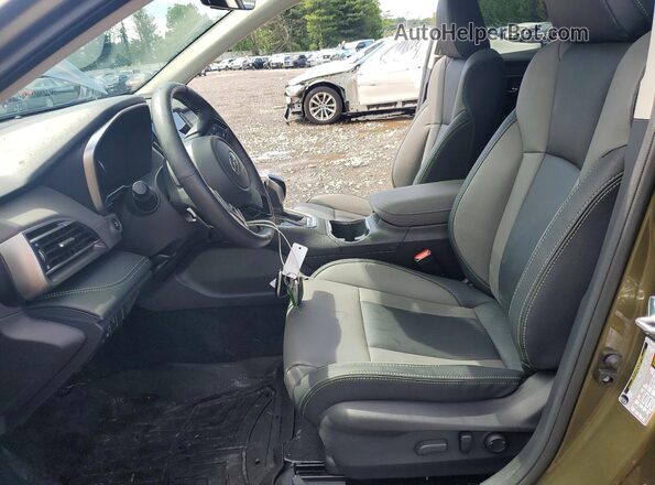4S4BTGLD9R3196664 2024 SUBARU OUTBACK Green Front interior view