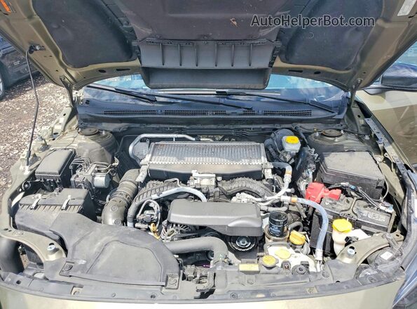 4S4BTGLD9R3196664 2024 SUBARU OUTBACK Green Engine compartment view