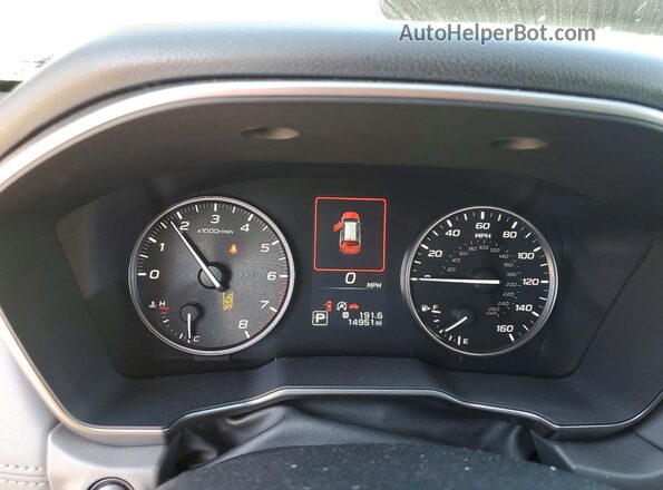 4S4BTGLDXS3147009 2025 SUBARU OUTBACK Gray Вид щитка приладів