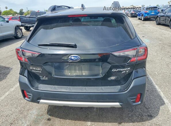 4S4BTGND6M3129686 2021 SUBARU OUTBACK Черный Вид сзади