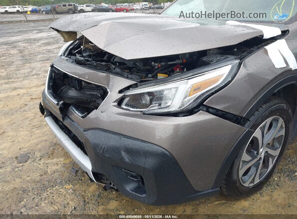 4S4BTGNDXM3188899 2021 SUBARU OUTBACK Gray Widok z przodu