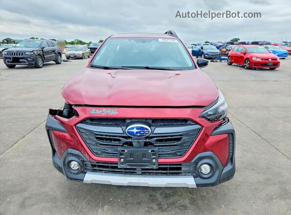 4S4BTGNDXP3133518 2023 SUBARU OUTBACK Maroon Front view