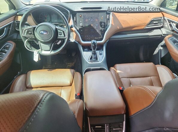 4S4BTGPD3L3249568 2020 SUBARU OUTBACK Black Widok deski rozdzielczej