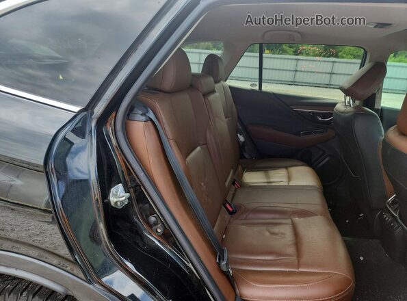 4S4BTGPD3L3249568 2020 SUBARU OUTBACK Black Widok wnętrza z tyłu